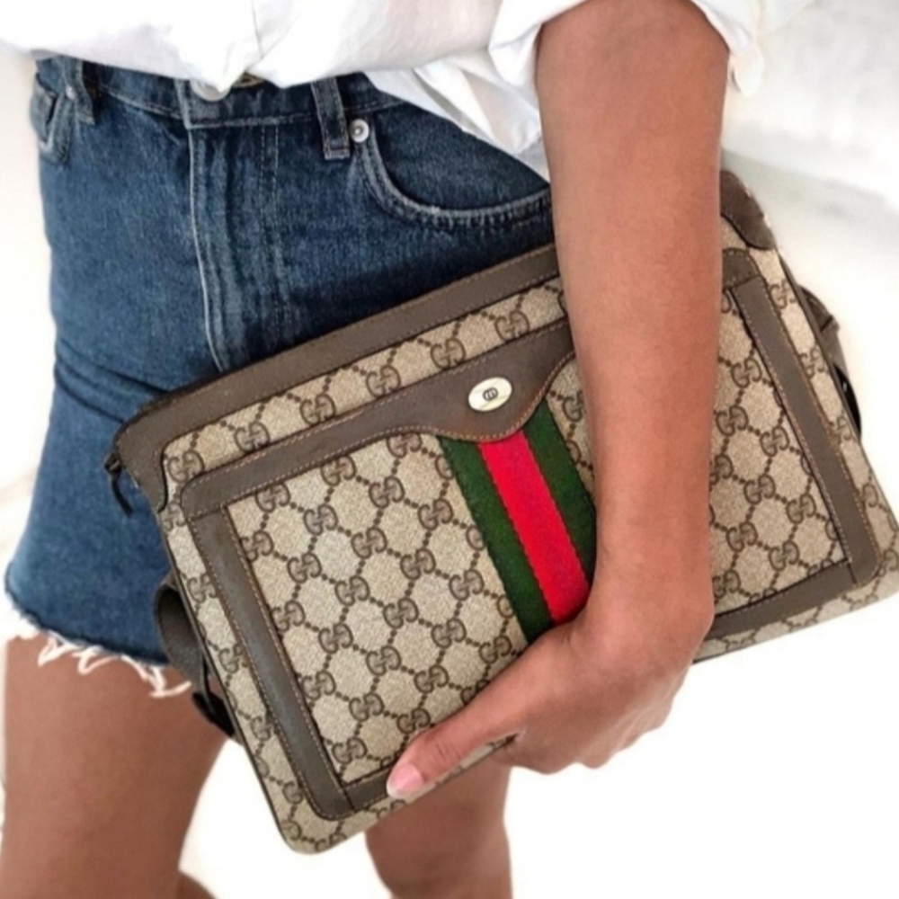 Gucci GG Monogram Shoulder Bag